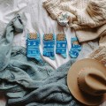 Dziecięce skarpety w rozmiarze 26-30 z kolekcji fińskiej w choinki