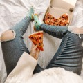 Dorosłe skarpety w rozmiarze 36-41 z kolekcji włoskiej z pizzą